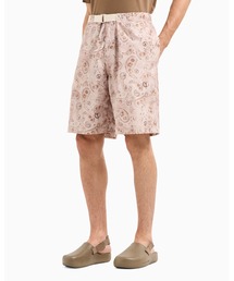 EMPORIO ARMANI | 【エンポリオ アルマーニ】ASV Peaceカプセルコレクション バミューダパンツ ジャカードファブリック オールオーバーデイジー(その他パンツ)