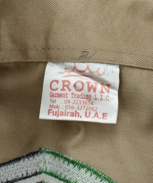 VINTAGE(ヴィンテージ)の「【ヴィンテージ古着】90’s CROWN “CERT” 企業ロゴ オールインワン(つなぎ/オールインワン・メンズ・ベージュ・MEDIUM)」の7枚目の写真