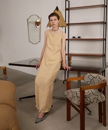 PRANK PROJECT | バックオープンキュプラワンピース / Asymmetrical Back Open Dress(ワンピース)