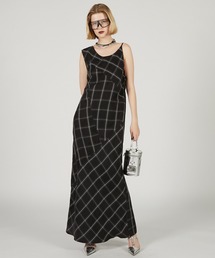 PRANK PROJECT | バックオープンキュプラワンピース / Asymmetrical Back Open Dress(ワンピース)