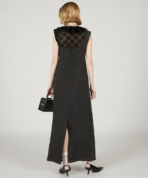 ワンピース PRANK PROJECT Back Open Dress バックオープンキュプラワンピース / Asymmetrical Back Open