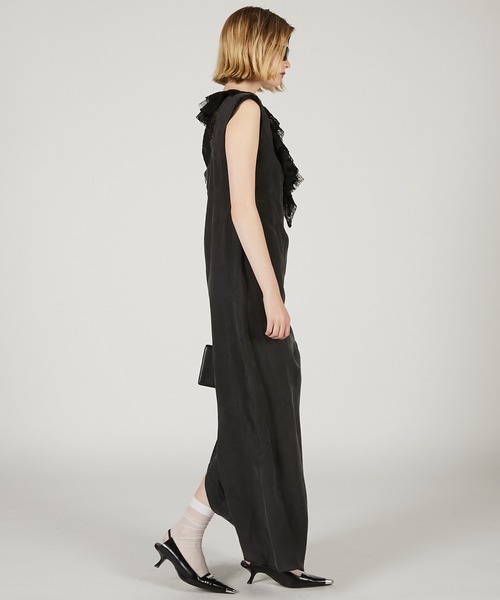 ワンピース PRANK PROJECT Back Open Dress バックオープンキュプラワンピース / Asymmetrical Back Open