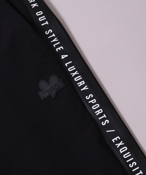 LUXE/R GOLF（ラグジュ ゴルフ）の「(RM)【LUXE/R GOLF】2レイヤー バイカラー ブルゾン+パンツ[肘・膝部分取り外し可能]（ナイロンジャケット・メンズ・ブラック×ベージュ/ブラック×グレー・L/M）」の20枚目の写真