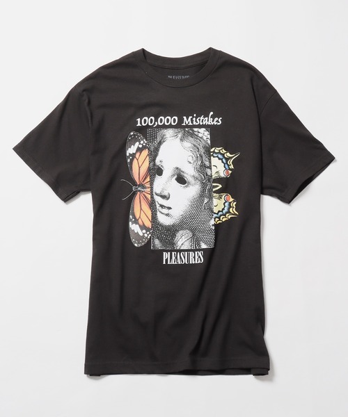 PLEASURES（プレジャー）の「PLEASURES/プレジャーズ MISTAKES T-SHIRT Ｔシャツ グラフィック（Tシャツ/カットソー・メンズ・グレイッシュブルー・XL）」の2枚目の写真
