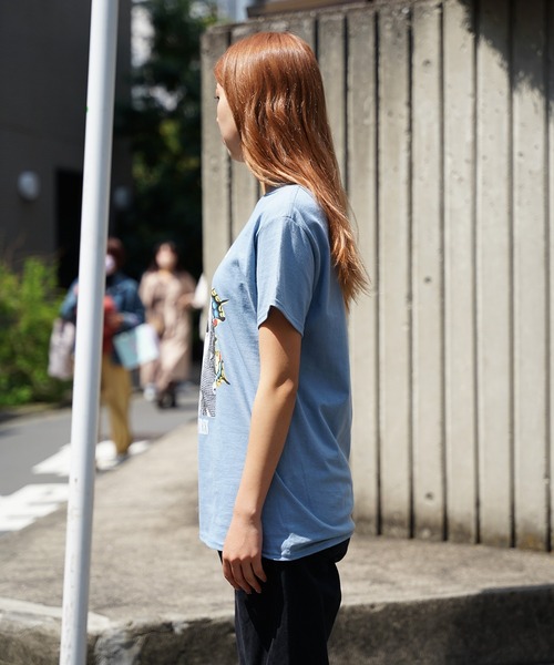 PLEASURES（プレジャー）の「PLEASURES/プレジャーズ MISTAKES T-SHIRT Ｔシャツ グラフィック（Tシャツ/カットソー・メンズ・グレイッシュブルー・XL）」の16枚目の写真