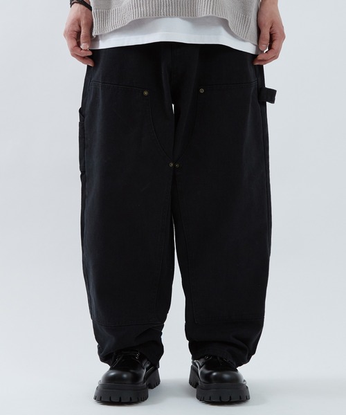 improves(インプローブス)の「ダブルニー ペインターパンツ(チノパンツ・メンズ・ブラック/ベージュ・SMALL/LARGE/MEDIUM)」の20枚目の写真