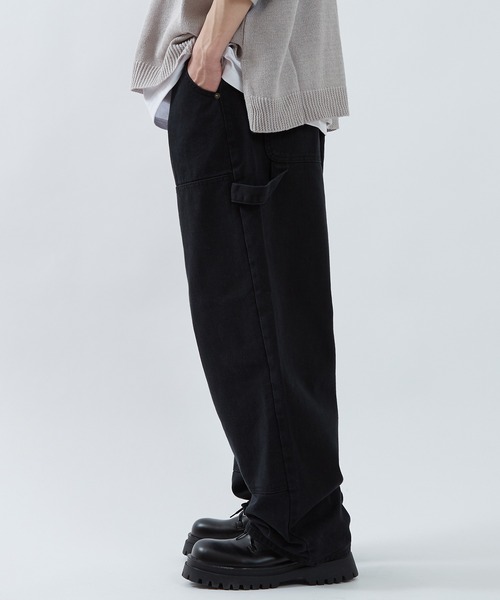 improves(インプローブス)の「ダブルニー ペインターパンツ(チノパンツ・メンズ・ブラック/ベージュ・SMALL/LARGE/MEDIUM)」の22枚目の写真