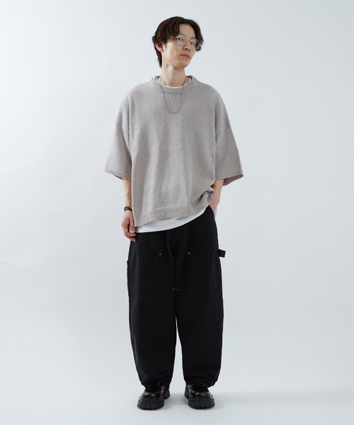 improves(インプローブス)の「ダブルニー ペインターパンツ(チノパンツ・メンズ・ブラック/ベージュ・SMALL/LARGE/MEDIUM)」の15枚目の写真