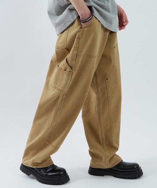 improves(インプローブス)の「ダブルニー ペインターパンツ(チノパンツ・メンズ・ブラック/ベージュ・SMALL/LARGE/MEDIUM)」の16枚目の写真