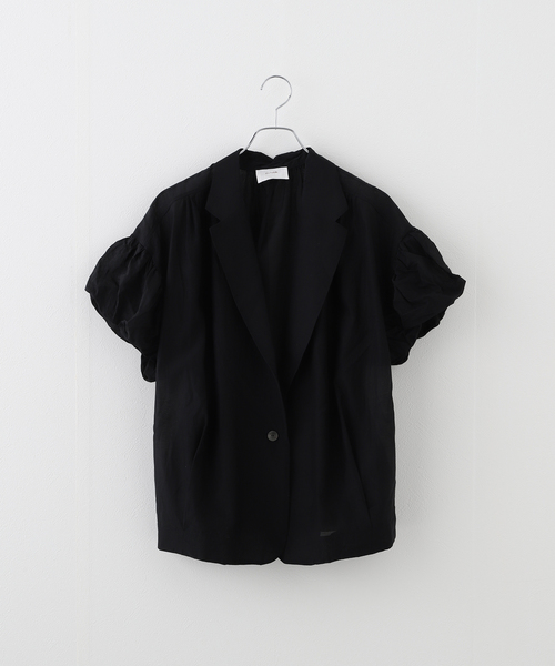 enrica(エンリカ)の「ENRICA エンリカ Jacket 023(その他アウター・レディース・ブラック・FREE)」の1枚目の写真