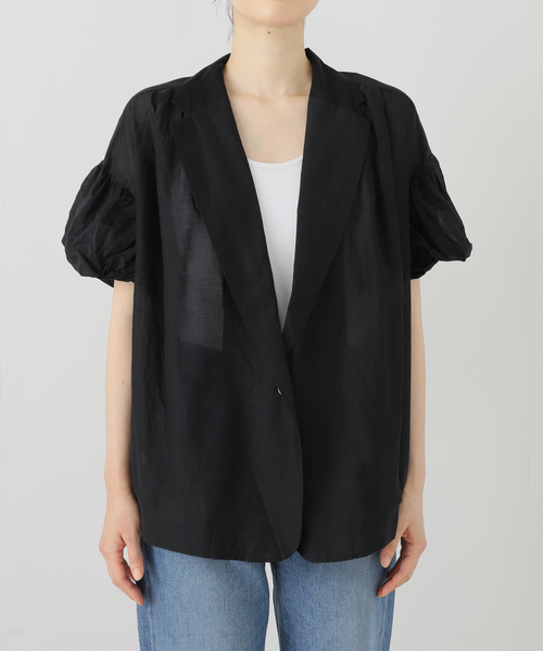 enrica(エンリカ)の「ENRICA エンリカ Jacket 023(その他アウター・レディース・ブラック・FREE)」の4枚目の写真
