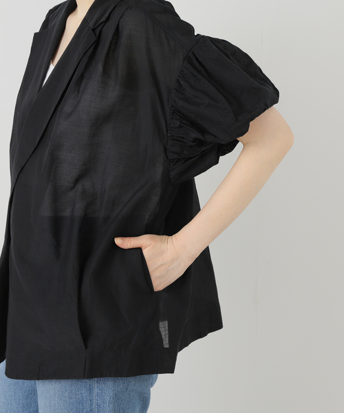 enrica(エンリカ)の「ENRICA エンリカ Jacket 023(その他アウター・レディース・ブラック・FREE)」の9枚目の写真