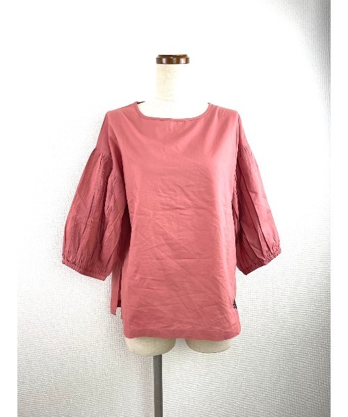 Rydia（リディア）の「ウォーキングコビニャーボリュームスリーブPO（シャツ/ブラウス・レディース・ブラック/オレンジ系その他/オフホワイト・M）」の11枚目の写真