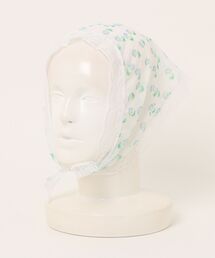 cachenez（カシュネ）の「カシュネ cache nez / ラメシフォン小花バブーシュカ（その他ヘアアクセサリー）」
