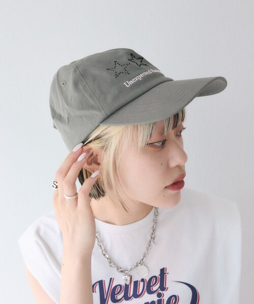 w closet（ダブルクローゼット）の「starロゴキャップ（キャップ・レディース・ブラック/カーキ/ネイビー・FREE）」の12枚目の写真