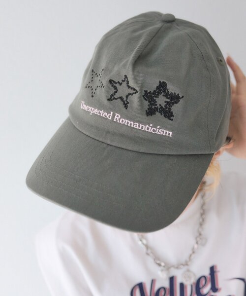 w closet（ダブルクローゼット）の「starロゴキャップ（キャップ・レディース・ブラック/カーキ/ネイビー・FREE）」の11枚目の写真