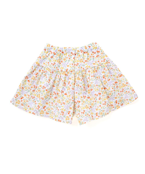 BeBe（ベベ）の「【お揃い】シャンドゥフルールプリントローンキュロットパンツ(90~150cm)（その他パンツ・キッズ・イエロー系その他/ピンク系その他・140cm/110cm/130cm/120cm/150cm）」の11枚目の写真