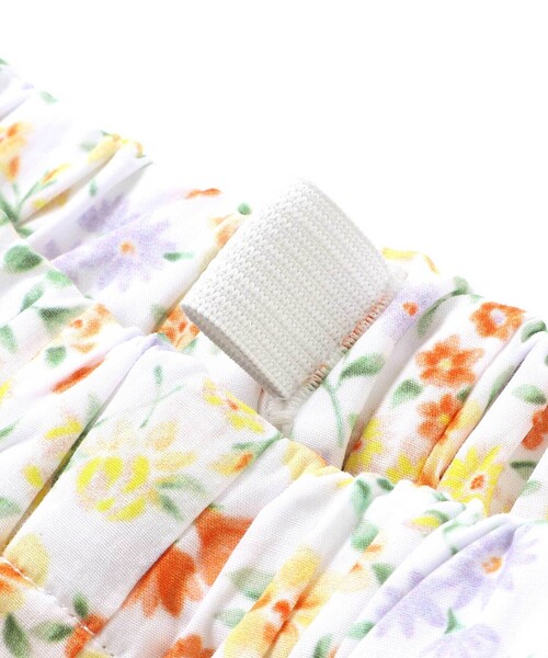 BeBe（ベベ）の「【お揃い】シャンドゥフルールプリントローンキュロットパンツ(90~150cm)（その他パンツ・キッズ・イエロー系その他/ピンク系その他・140cm/110cm/130cm/120cm/150cm）」の16枚目の写真