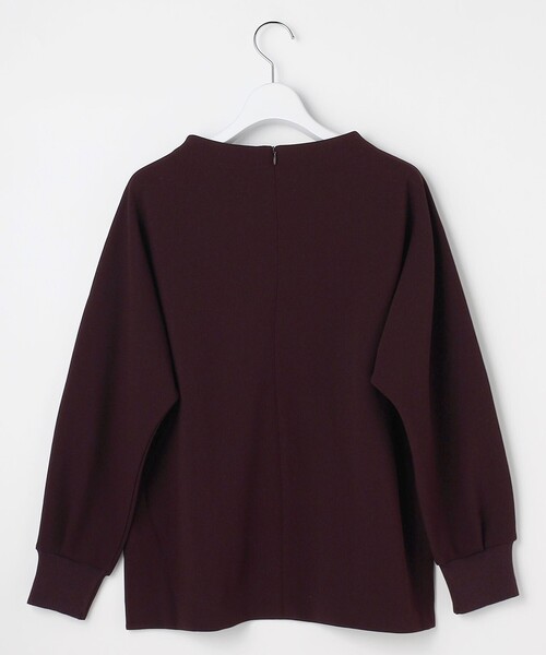 J.PRESS（ジェイプレス）の「ジョーゼットダンボール ボトルネック カットソー（Tシャツ/カットソー・レディース・パープル系/ライトグレー系/グレー系・F）」の13枚目の写真