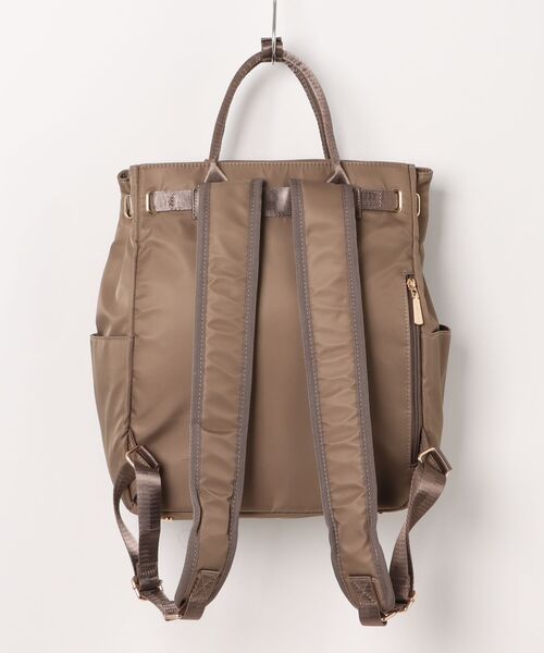 NATURAL BEAUTY(ナチュラルビューティー)の「リュック ナチュラルビューティー エール(バックパック/リュック・レディース・グレー/ブラック/ベージュ系その他/ネイビー・FREE)」の5枚目の写真