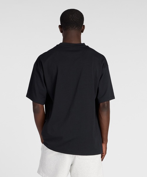 NEW BALANCE(ニューバランス)の「ショートスリーブTシャツ(Tシャツ/カットソー・メンズ・ダークグレー/カーキ/ブラック・X-LARGE/LARGE/MEDIUM/SMALL/XX-LARGE)」の5枚目の写真