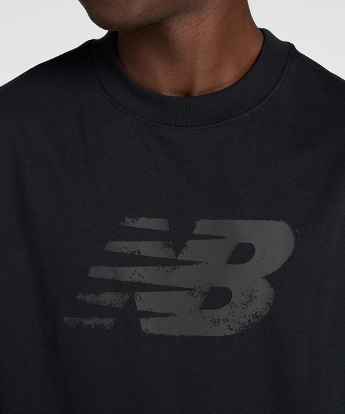 NEW BALANCE(ニューバランス)の「ショートスリーブTシャツ(Tシャツ/カットソー・メンズ・ダークグレー/カーキ/ブラック・X-LARGE/LARGE/MEDIUM/SMALL/XX-LARGE)」の6枚目の写真