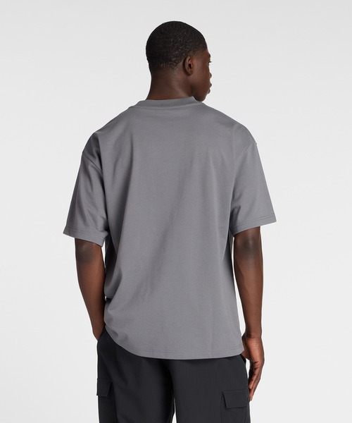 NEW BALANCE(ニューバランス)の「ショートスリーブTシャツ(Tシャツ/カットソー・メンズ・ダークグレー/カーキ/ブラック・X-LARGE/LARGE/MEDIUM/SMALL/XX-LARGE)」の10枚目の写真