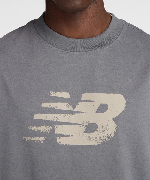 NEW BALANCE(ニューバランス)の「ショートスリーブTシャツ(Tシャツ/カットソー・メンズ・ダークグレー/カーキ/ブラック・X-LARGE/LARGE/MEDIUM/SMALL/XX-LARGE)」の11枚目の写真