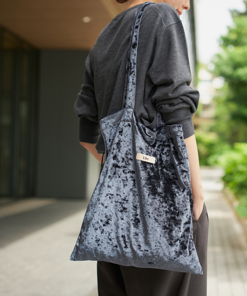 Uhr ウーア スパンコールトートバッグ グレー Spick & Span（スピック 