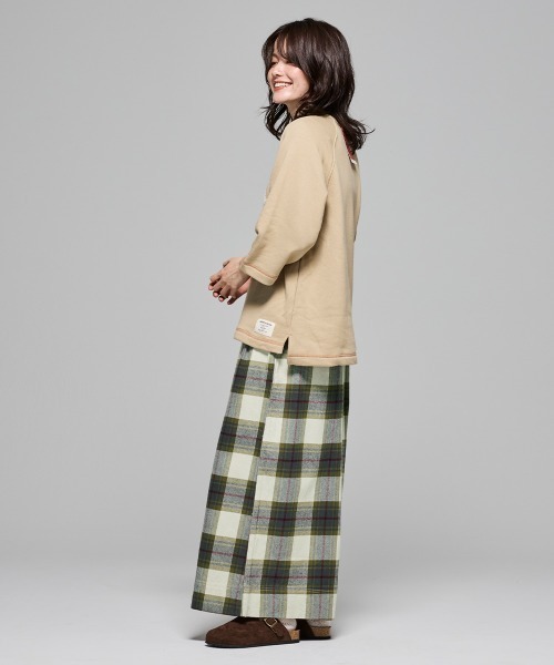 KRIFF MAYER Lady's Collection（クリフメイヤーレディースコレクション）の「【綿100％】ビエラスカーチョ（その他パンツ・レディース・アイボリー/チャコールアッシュ/チャコール/モカ/ナチュラル/レッド/カーキ/オリーブ・MEDIUM/LARGE）」の20枚目の写真