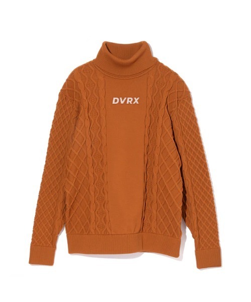 セール】7G DVRX Knit Cable Turtle Neck（ニット/セーター