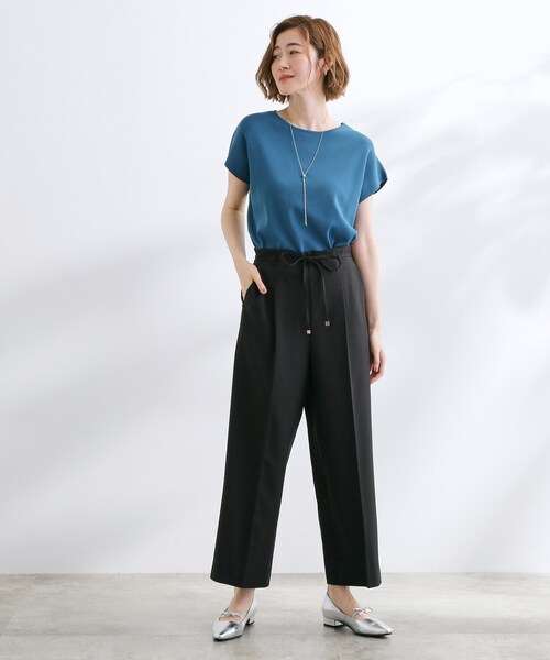 grove(グローブ)の「美バランスが叶う ハイウエストワイドパンツ(その他パンツ・レディース・チャコールグレー/ブラック/ブラウン系その他・02/03/05/04/01)」の20枚目の写真