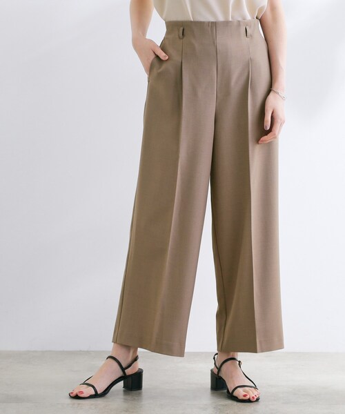 grove(グローブ)の「美バランスが叶う ハイウエストワイドパンツ(その他パンツ・レディース・チャコールグレー/ブラック/ブラウン系その他・02/03/05/04/01)」の17枚目の写真