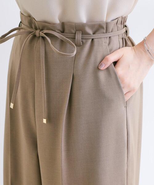 grove(グローブ)の「美バランスが叶う ハイウエストワイドパンツ(その他パンツ・レディース・チャコールグレー/ブラック/ブラウン系その他・02/03/05/04/01)」の9枚目の写真