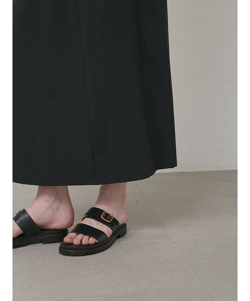 styling/(スタイリング)の「【S/S(エスバイエス)】2WAYロングワンピース<ウォッシャブル・UV・接触冷感>(ワンピース・レディース・ベージュ/ブラック・0/1)」の7枚目の写真