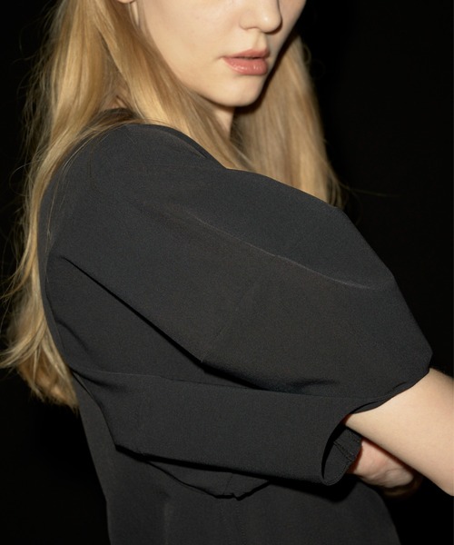 styling/(スタイリング)の「【S/S(エスバイエス)】2WAYロングワンピース<ウォッシャブル・UV・接触冷感>(ワンピース・レディース・ベージュ/ブラック・0/1)」の19枚目の写真