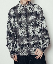 Painted plaid shirt