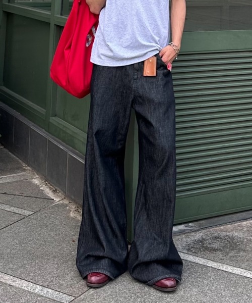 ZOZOMARKET by みずきち-5ポケットバギーデニム ZOZOMARKET by みずきち-5ポケットバギーデニム（デニムパンツ