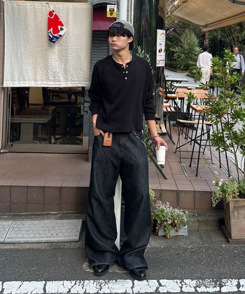 ZOZOMARKET by みずきち-5ポケットバギーデニム セール】ZOZOMARKET by みずきち-5ポケットバギーデニム（デニム