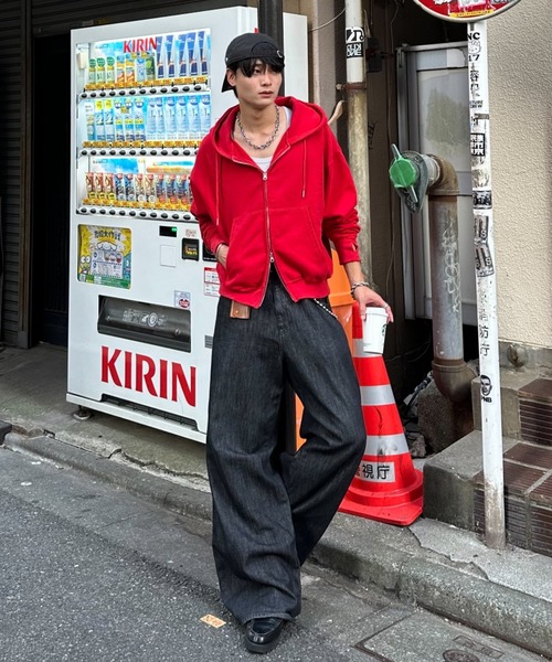 セール】ZOZOMARKET by みずきち-5ポケットバギーデニム（デニムパンツ