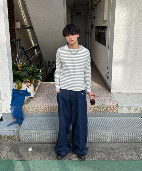 ZOZOMARKET by みずきち-5ポケットバギーデニム セール】ZOZOMARKET by みずきち-5ポケットバギーデニム（デニムパンツ