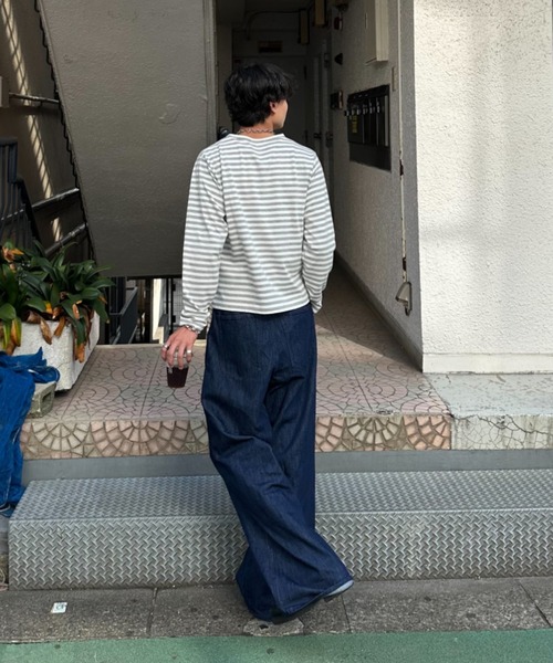 セール】ZOZOMARKET by みずきち-5ポケットバギーデニム（デニムパンツ