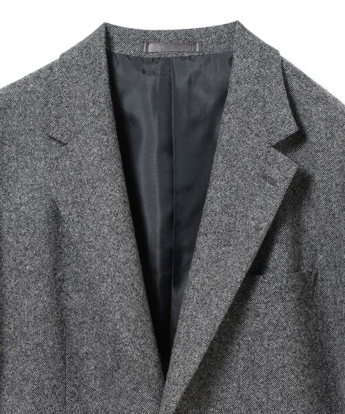 B:MING by BEAMS（ビーミングバイビームス）の「ツイル 2ボタン ジャケット レギュラーフィット（テーラードジャケット・メンズ・グレー/チャコールグレー/ダークブラウン・S/M/L/XL）」の11枚目の写真