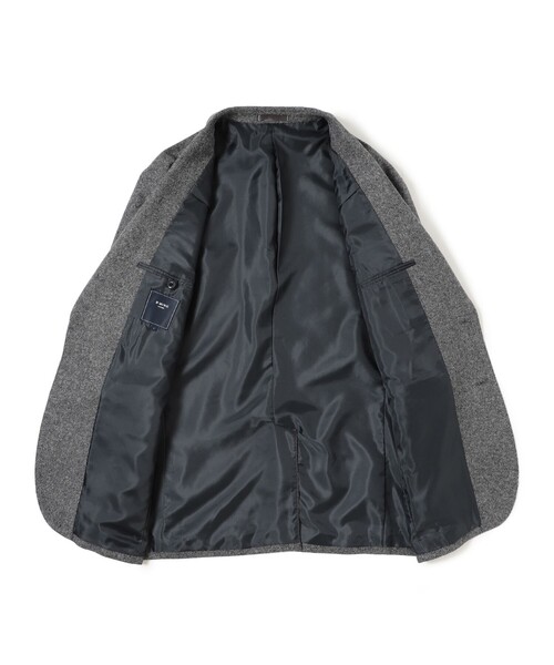 B:MING by BEAMS（ビーミングバイビームス）の「ツイル 2ボタン ジャケット レギュラーフィット（テーラードジャケット・メンズ・グレー/チャコールグレー/ダークブラウン・S/M/L/XL）」の12枚目の写真