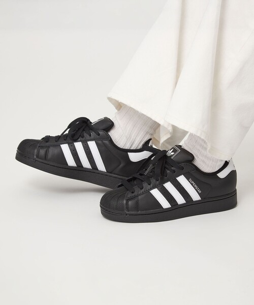 adidas Originals（アディダスオリジナルス）の「＜adidas Originals＞スーパースターII スニーカー（スニーカー・レディース・ブラック・22.5cm/23cm/23.5cm/24cm/24.5cm/25cm）」の2枚目の写真