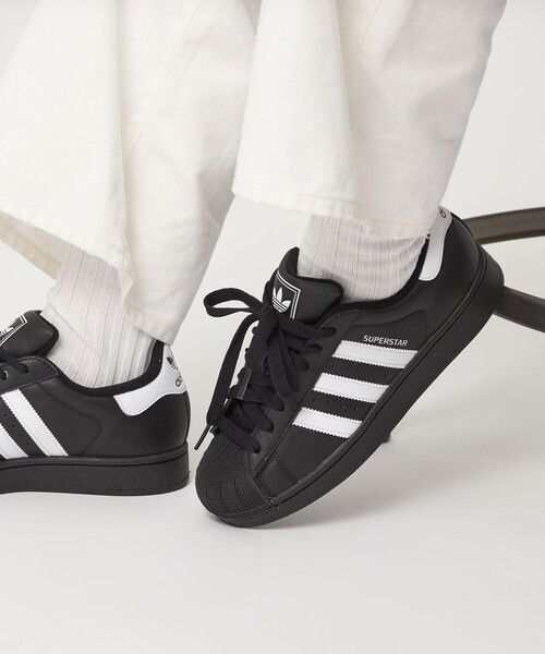 adidas Originals（アディダスオリジナルス）の「＜adidas Originals＞スーパースターII スニーカー（スニーカー・レディース・ブラック・22.5cm/23cm/23.5cm/24cm/24.5cm/25cm）」の3枚目の写真