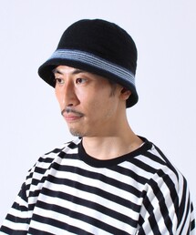 GLOSTER | 【GLOSTER/グロスター】グラデーションニットハット バケットハット(ハット)