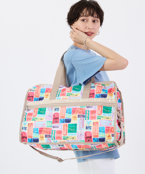 DELUXE LG WEEKENDER トラベルタグズ（ボストンバッグ）｜LeSportsac
