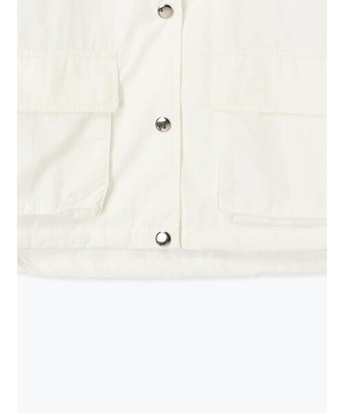 Te chichi TERRASSE（テチチテラス）の「ナイロンショートベスト（ベスト・レディース・ブラック/グレー/オフホワイト・F）」の20枚目の写真