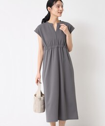 Dessin | 【洗える】カットジョーゼットリラクシーワンピース(ワンピース)